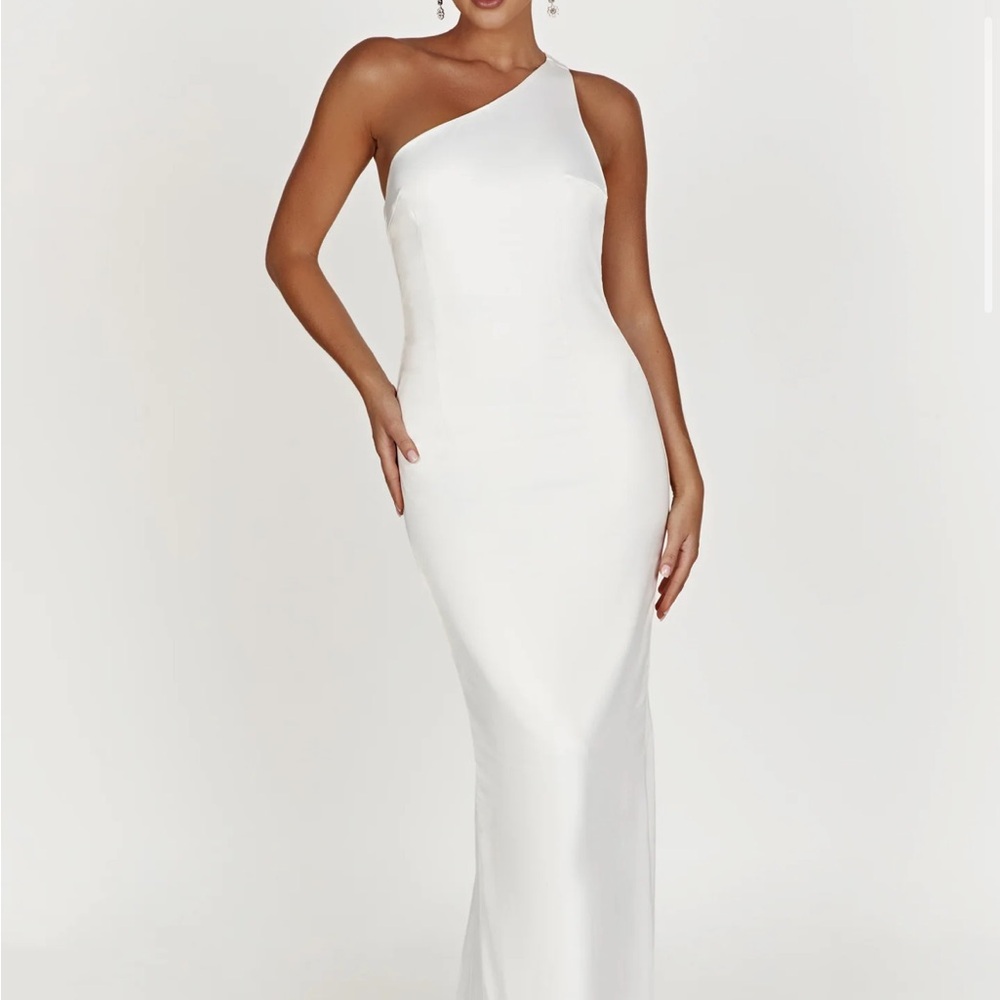 Meshki One-Shoulder Harper Gown